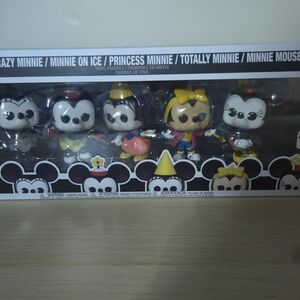Disney Minnie Mouse Vinyl 5 Pack Funko Pop